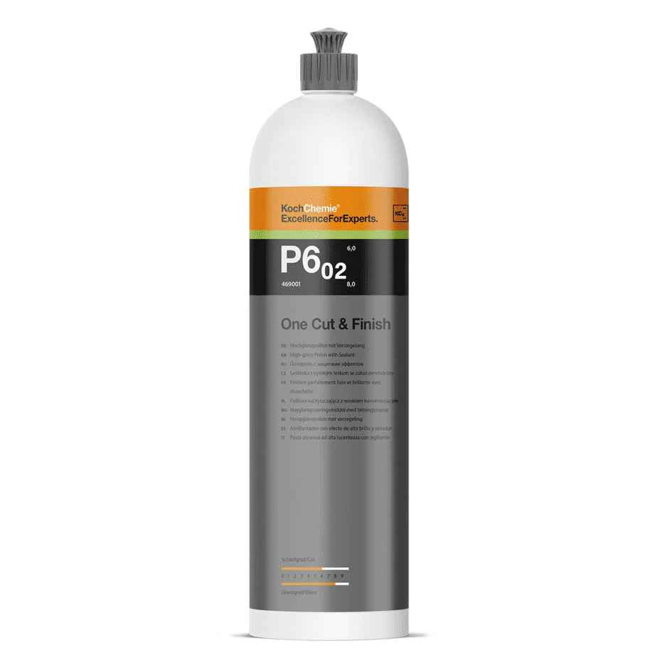 Koch-Chemie One Cut & Finish P6.02 – Medium poleringsmiddel m/ voks – 1 L
