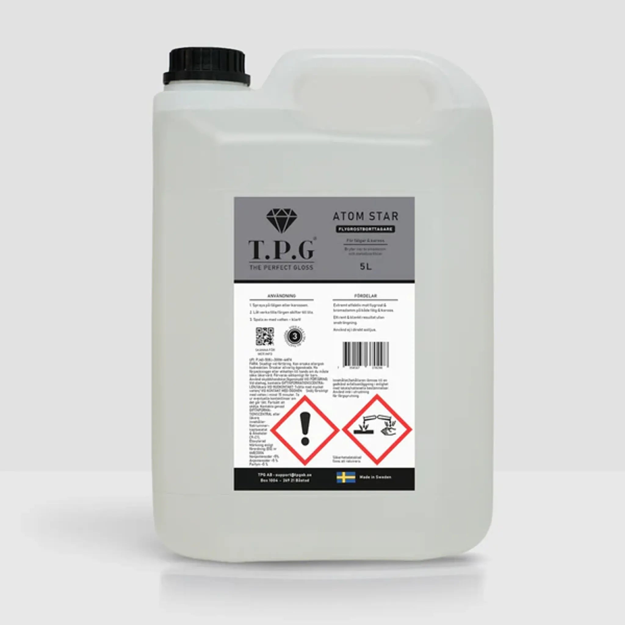 TPG Atom Star - Felgrens og flyverustfjerner - 5L