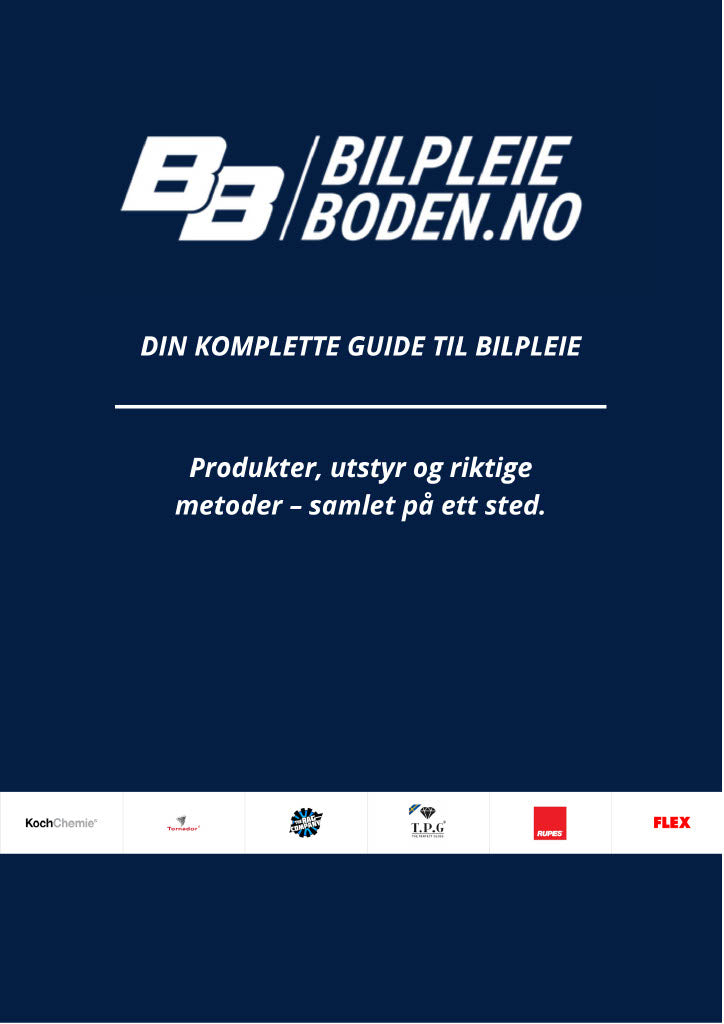 Bilpleieguiden – tryggere bilvask og riktig produktvalg (PDF)