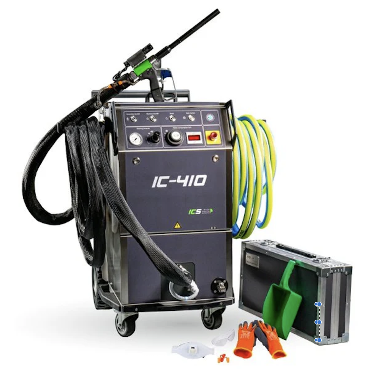 ICS IC-410 - Profesjonell tørrisblåser - 16 bar