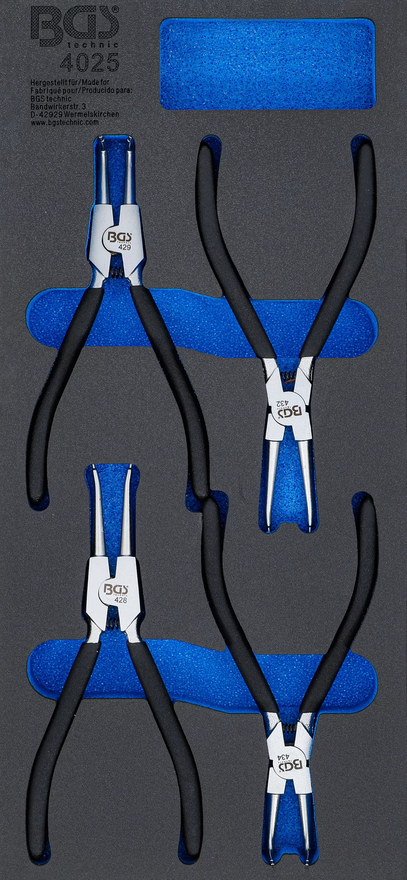 BGS Verktøyvogn Pro Exclusive – 8 skuffer med 259 verktøy