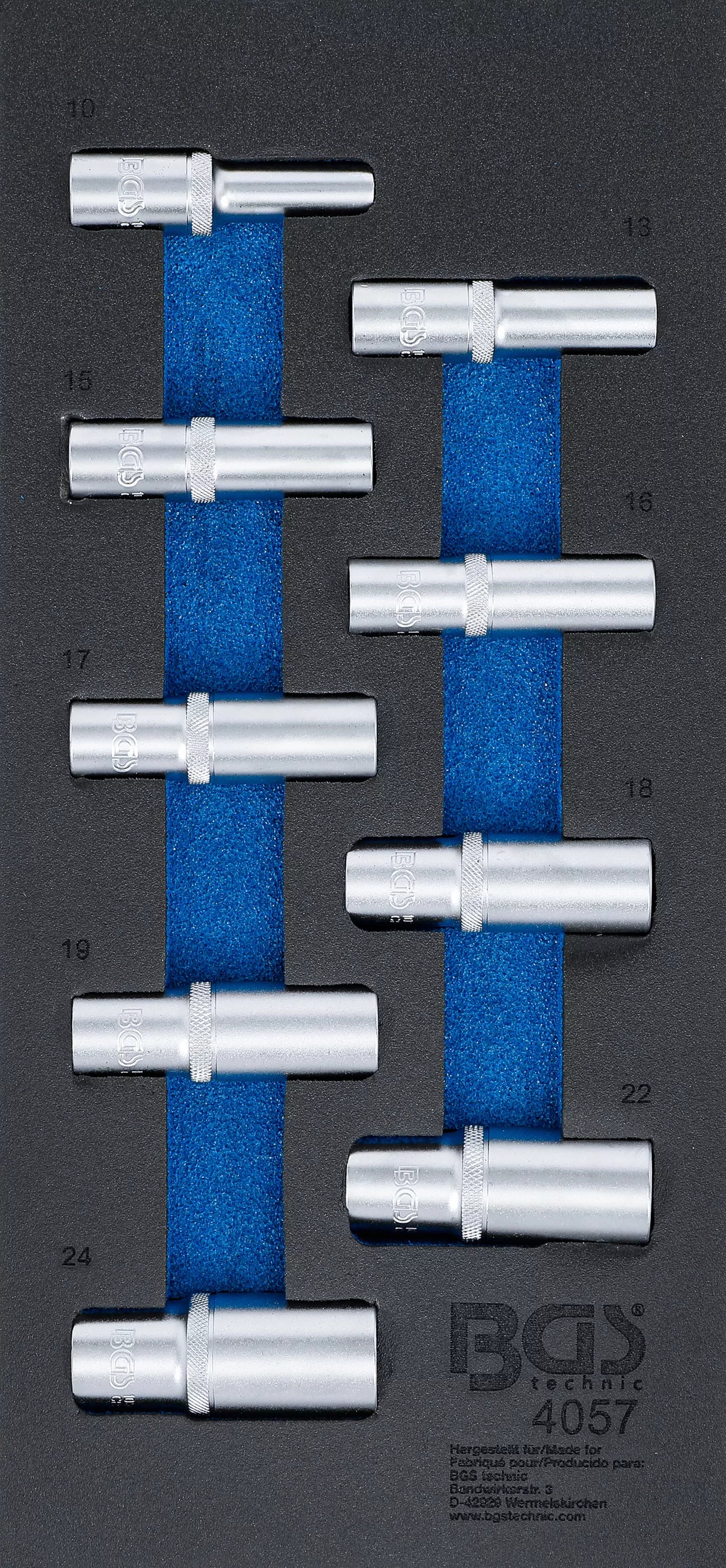 BGS Verktøyvogn Pro Exclusive – 8 skuffer med 259 verktøy