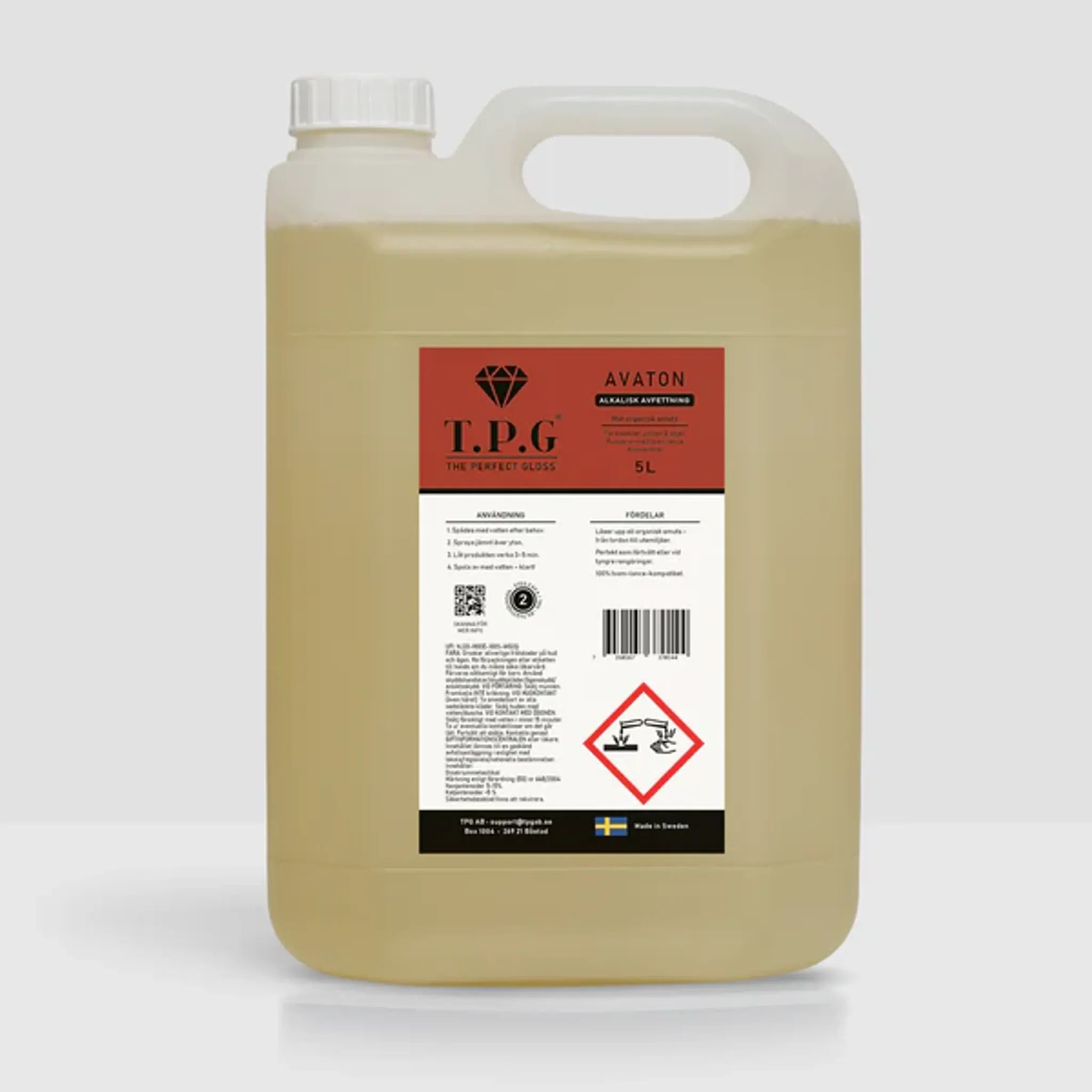 TPG Avaton Alkalisk Avfettning - 5L