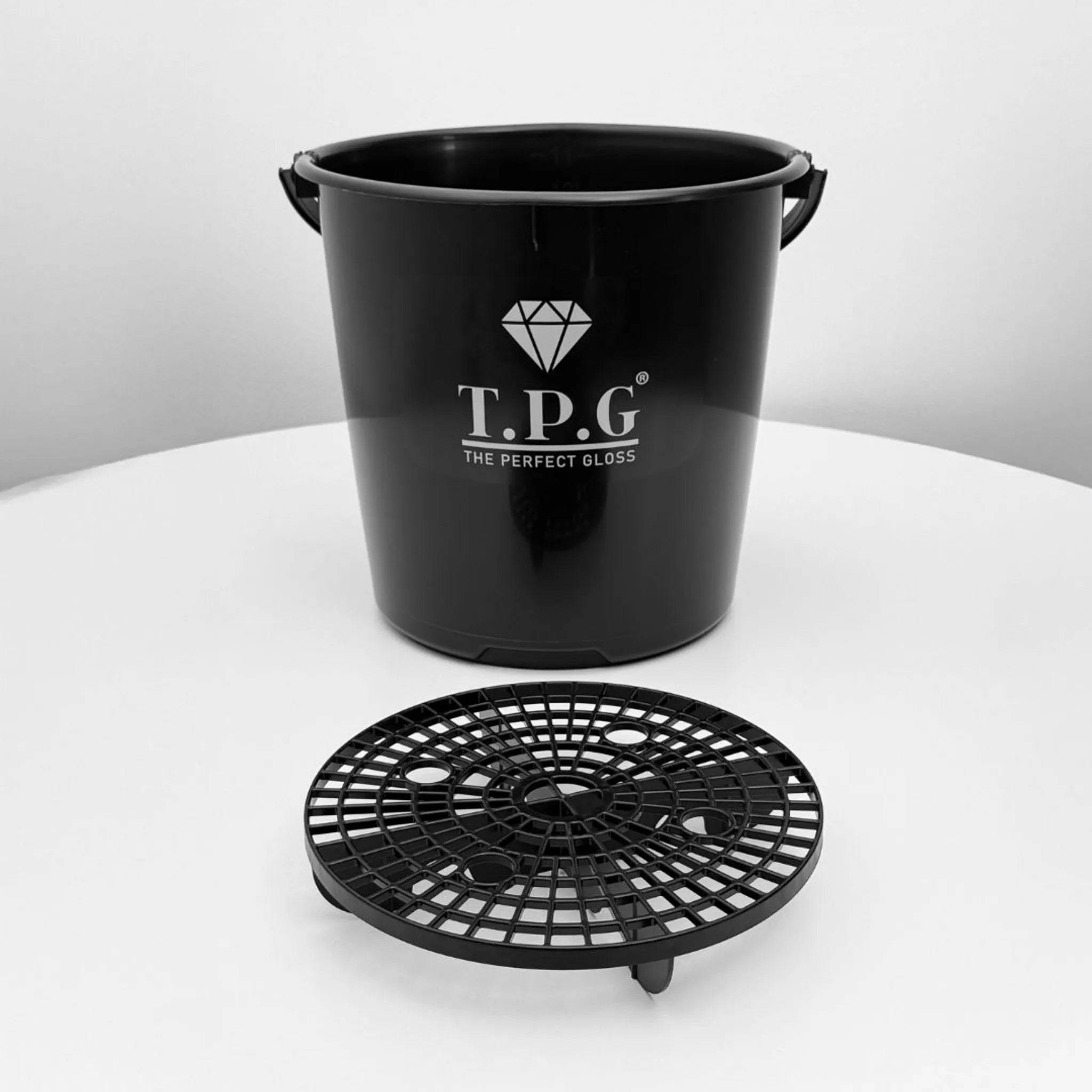 TPG Vaskebøtte med grit guard - 10L