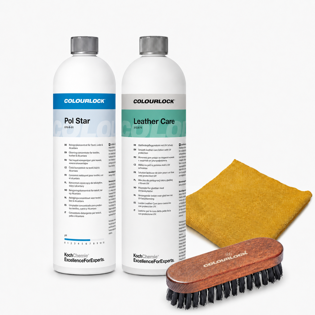 Koch-Chemie - Komplett skinnpleiepakke
